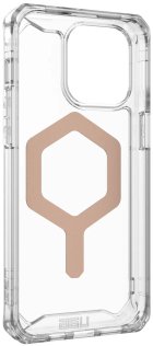 Чохол UAG for Apple iPhone 15 Pro Max - Plyo Magsafe Ice/Rose Gold (114305114348)