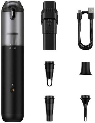 Автомобільний пилосос Baseus A3 Lite Handy Vacuum Cleaner Black (VCAQ050001)