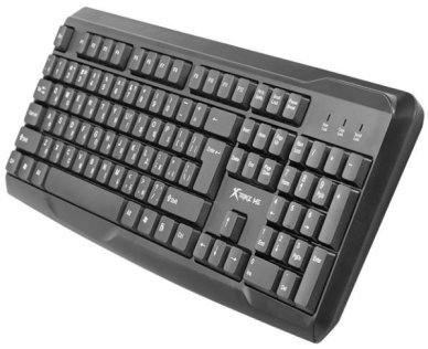 Клавіатура Xtrike Me KB-229 ENG/UKR USB Black (KB-229UA)
