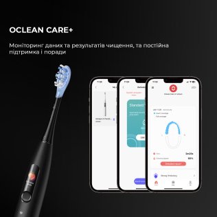 Електрична зубна щітка Oclean X Ultra Set Black (6970810553499)