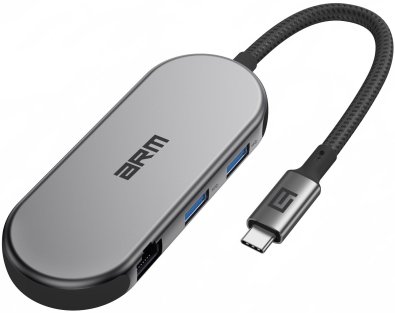 USB-хаб ArmorStandart 7in1 Gray (ARM69365)