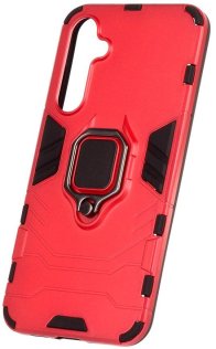 Чохол ColorWay for Samsung S23 FE - AntiShock Magnet Ring Red (CW-CAMRSG711-RD)