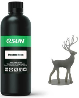 Фотополімерна смола eSUN Standard Resin 1kg Grey (STANDARD-H1)