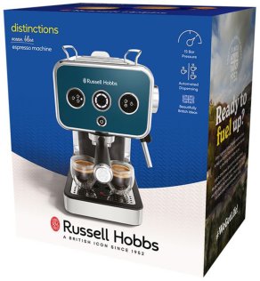 Ріжкова кавоварка Russell Hobbs Distinctions Ocean Blue (26451-56)
