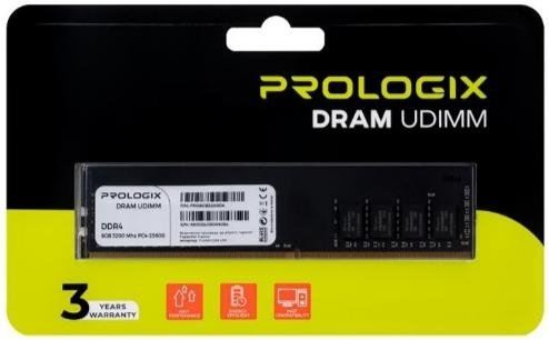 Оперативна пам’ять ProLogix DDR4 1x8GB (PRO8GB3200D4)