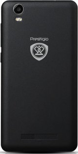Смартфон Prestigio MultiPhone 3506 чорний зад