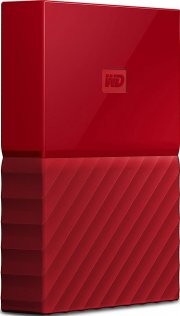 Зовнішній жорсткий диск Western Digital My Passport 3 ТБ червоний