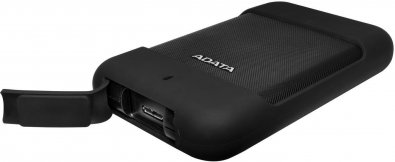 Зовнішній жорсткий диск A-Data HD700 Durable IP56 1 ТБ чорний