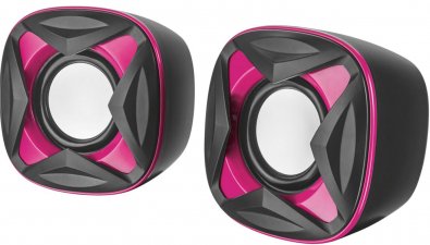 Колонки Trust Xilo Compact чорні/рожеві