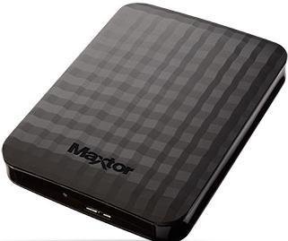 Зовнішній жорсткий диск Seagate Maxtor M3 Portable 500 ГБ чорний