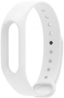 Ремінець для фітнес браслету Xiaomi Mi Band 2 білий 