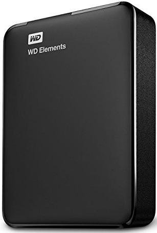 Зовнішній жорсткий диск Western Digital Elements (WDBU6Y0020BBK-WESN) 2 ТБ чорний