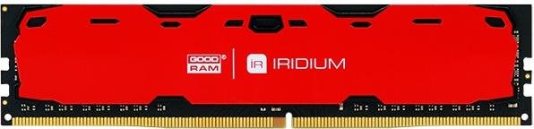 Пам’ять GoodRam Iridium Red DDR4 1x4 ГБ (IR-R2400D464L15S/4G)