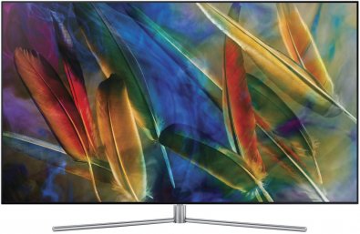 Телевізор QLED Samsung QE55Q7CAMUXUA (Smart TV, Wi-Fi, 3840x2160)
