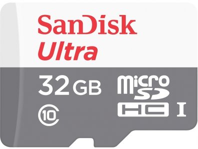 Карта пам'яті SanDisk Ultra Micro SDHC 32GB SDSQUNS-032G-GN3MA