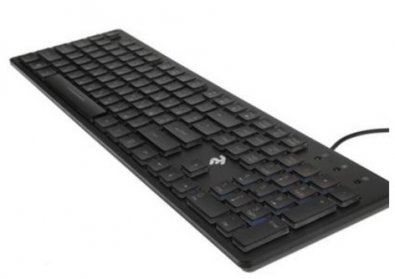 Клавіатура, 2Е KS 105 Slim USB Чорна