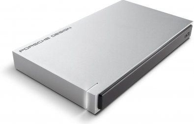 Зовнішній жорсткий диск LaCie Porsche Design Mobile Drive for Mac 2 TB STET2000400 Silver