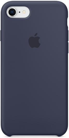 Чохол Apple for iPhone 8 / 7 - Silicone Case Midnight Blue (MQGM2ZM/A)