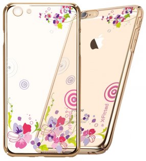 Чохол Devia for iPhone 6s Plus/6 Plus - Colorful Floral Gold 