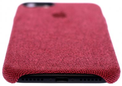 for iPhone 7/8 - Apple Fabric Case Rose red HCopy