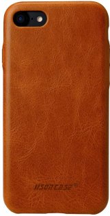 Чохол JISON for iPhone 7/8 - Leather Case Brown (JS-IP8-13A20)
