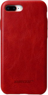 Чохол JISON for iPhone 7/8 Plus - Leather Case Red (JS-I8L-14A30)