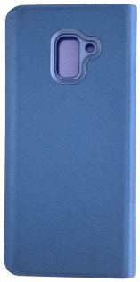 for Samsung A730 / A8 Plus 2018 - MIRROR View cover Purple