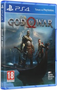 Гра God of War [PS4, Russian version] Blu-ray диск