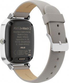 Смарт годинник ASUS ZenWatch 2 WI502Q Leather Khaki Silver