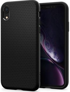 Чохол Spigen for iPhone XR - Liquid Air Matte Black (064CS24872)