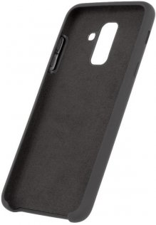 Чохол-накладка ColorWay для Samsung Galaxy A6 Plus (A605) - Liquid Silicone Black