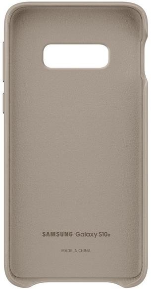 Чохол-накладка Samsung для S10e - Leather Cover Gray
