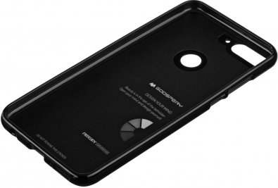  Чохол Goospery for Huawei Y7 Prime 2018 - Jelly Case Black (8809610540454)