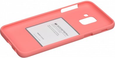 Чохол Goospery for Samsung Galaxy J6 J600 - SF Jelly Pink (8809621260655)