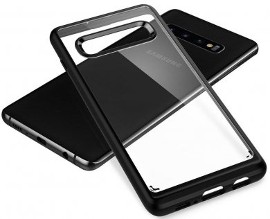 Чохол-накладка Spigen для Samsung Galaxy S10 Plus - Ultra Hybrid Matte Black