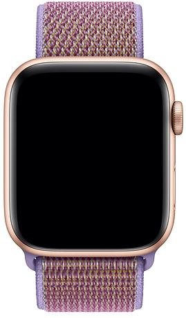 Ремінець Apple Sport Loop для Apple Watch 44mm Lilac