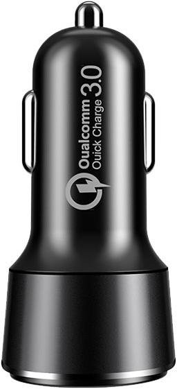 Зарядний пристрій JoyRoom CC-032 QC3.0 2.4A Dual USB Car Charger Black (CC-032 Black)