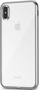 Чохол Moshi for Apple iPhone Xs Max - Vitros Slim Clear Case Jet Silver (99MO103203)