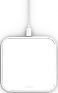 Зарядний пристрій Zens Single Aluminium Wireless Charger 10W White (ZESC11W/00)