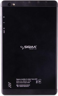 Планшет SIGMA Sigma X-Style A83 Black