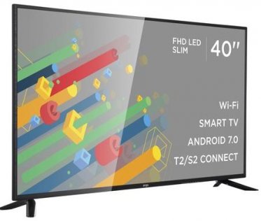 Телевізор LED Ergo LE40CT5520AK (Android TV, Wi-Fi, 1920x1080)