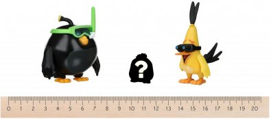 Ігрова фігурка Jazwares Angry Birds ANB Mission Flock Бомб і Чак