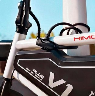 Велозамок Xiaomi HIMO L150 Portable Folding Cable Lock