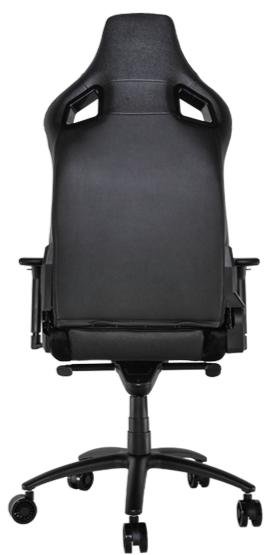 Крісло ігрове Hator Apex, PU шкіра, Al основа, Alcantara Black