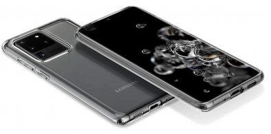 Чохол Spigen for Samsung Galaxy S20 Ultra - Liquid Crystal Crystal Crystal Clear (ACS00709)