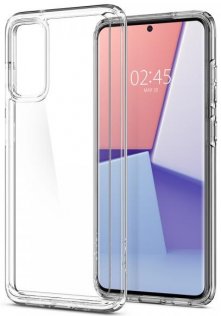 Чохол-накладка Spigen для Samsung Galaxy S20 Ultra - Crystal Hybrid Crystal Clear