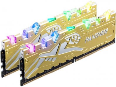 Оперативна пам’ять Apacer Panther Rage RGB Sliver-Golden DDR4 2x8GB EK.16G21.GJMK2