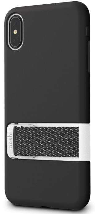 Чохол-накладка Moshi для Apple iPhone XS Max - Capto Slim Case with MultiStrap Mulberry Black