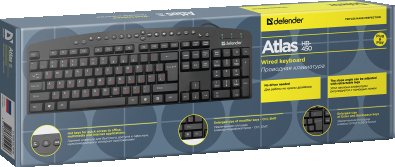 Клавіатура, Defender Atlas HB-450 USB, Black