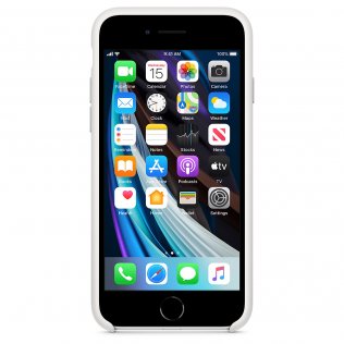 Чохол HiC for iPhone SE 2020 - Silicone Case White (ASCSE20WHT)